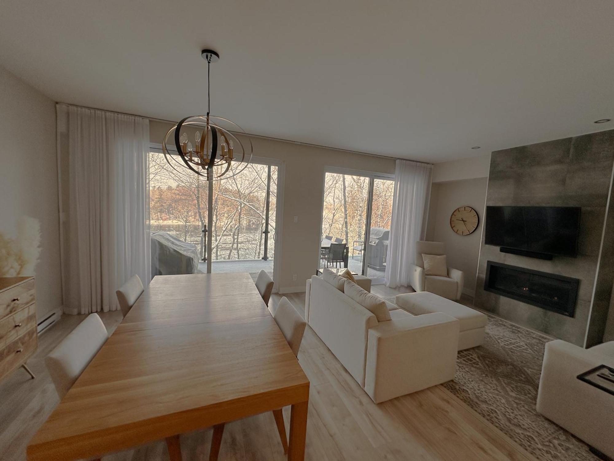 Le Riverain - Condo Neuf Au Bord De L'Eau Shawinigan Eksteriør bilde