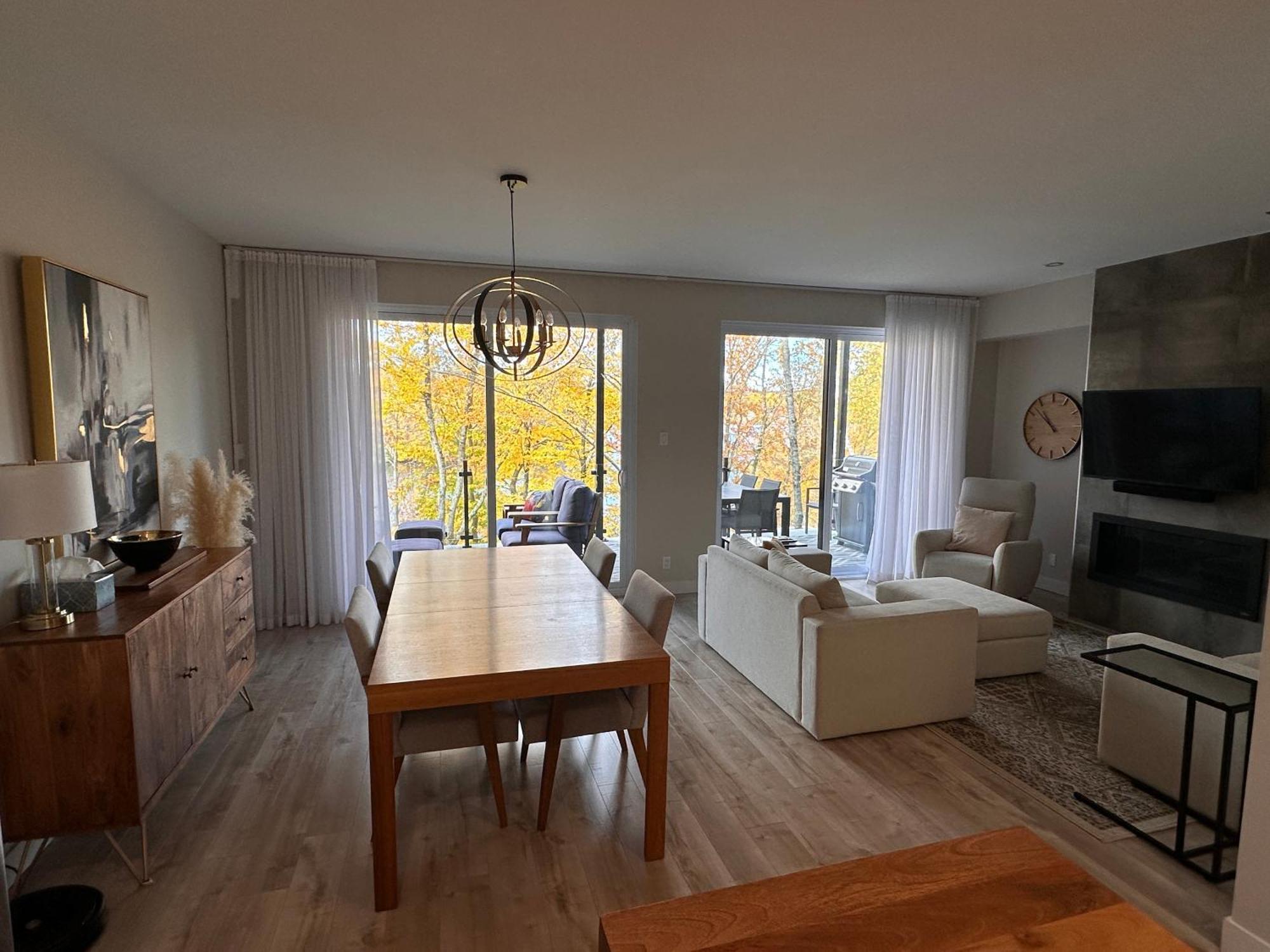 Le Riverain - Condo Neuf Au Bord De L'Eau Shawinigan Eksteriør bilde